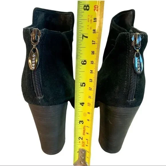 𝅺PEGABO Vanboe black ankle bootie size 39 - Picture 6 of 8